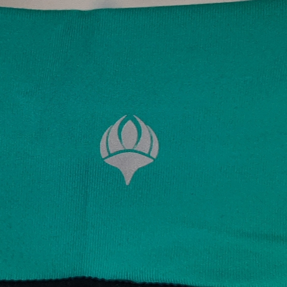 NWT FORWARD Joy Leggings Women's Size Small Black/Teal Polyester Yoga Athleisure - Picture 8 of 11